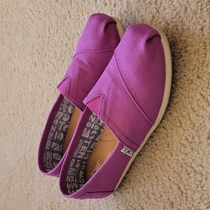 Purple Toms Shoes
